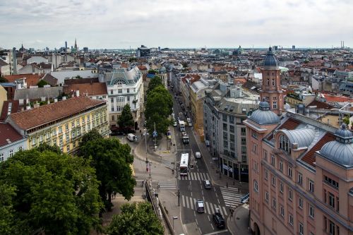 vienna panorama downtown