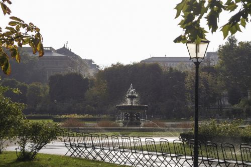 vienna park fountain