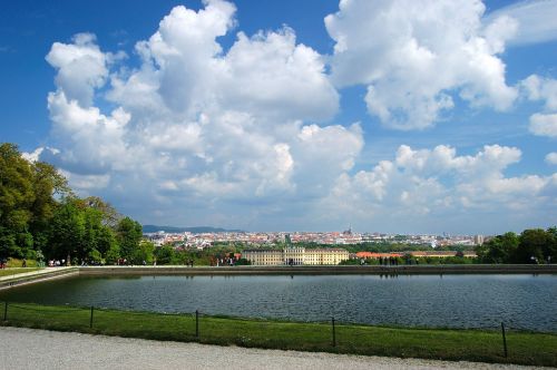 vienna schönbrunn castle park
