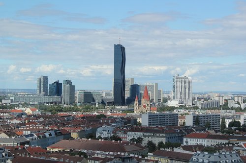 vienna  panorama  city