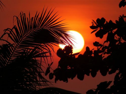 vietnam sunset sun