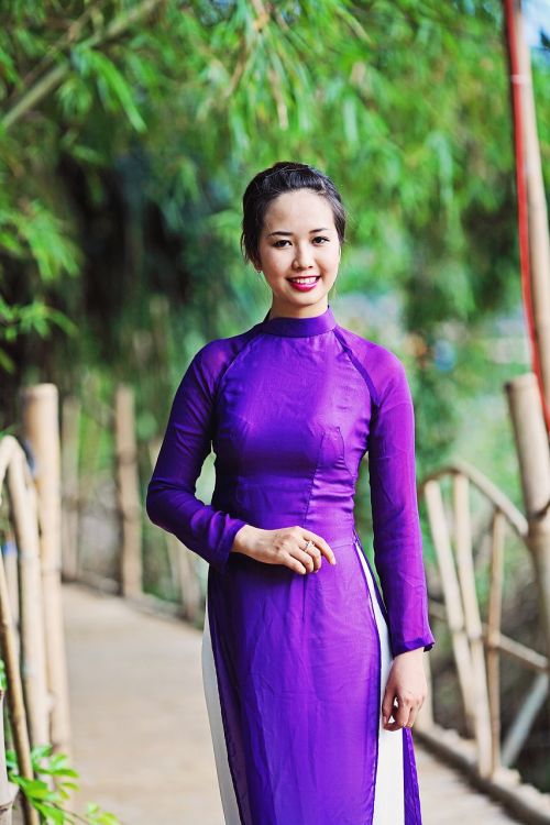 vietnam long dress vietnamese