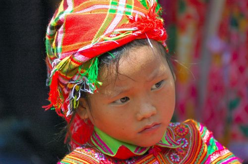 child vietnam girl
