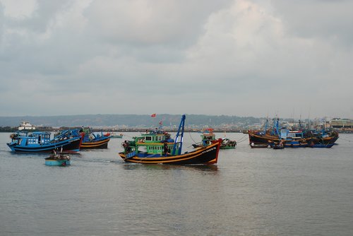 vietnam  the boat  water
