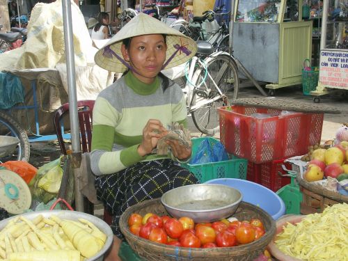 vietnam market vegetables