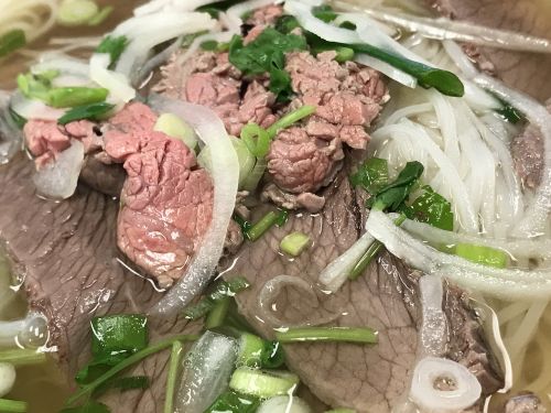 vietnamese food pho beef