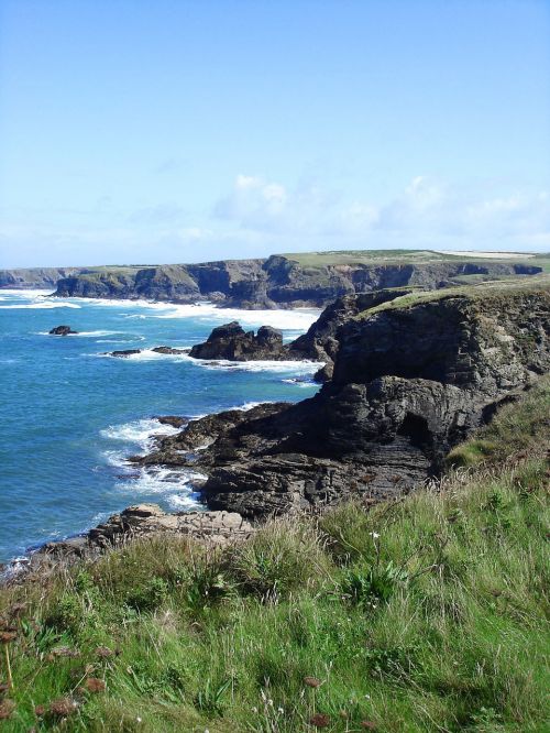 rocks view cliff