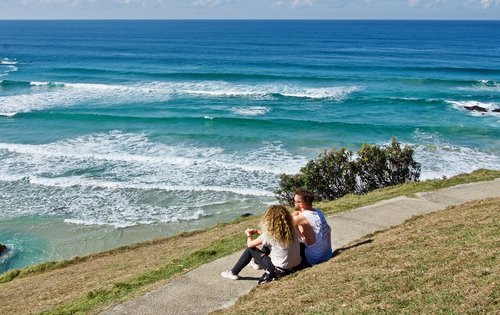 view  couple  together