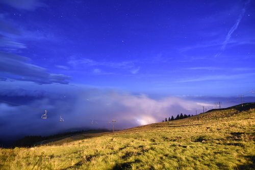 view  above  night