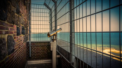 view  observation deck  binoculars