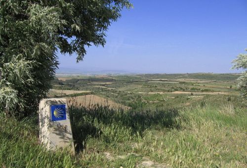 view jakobsweg landscape