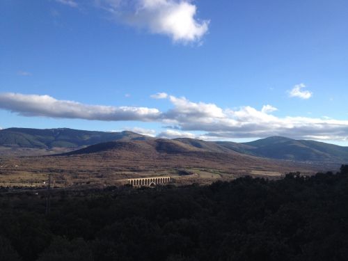 view mountain madrid