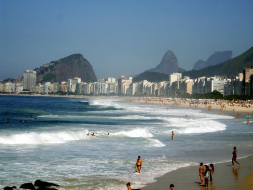 View From Leme Beach