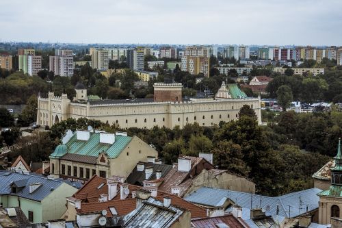 view of the city lublin tourism