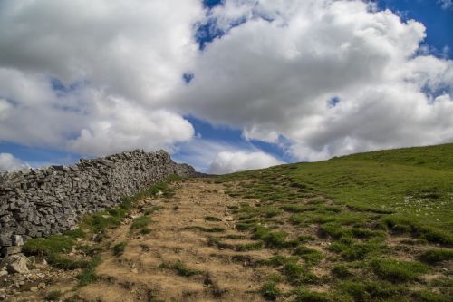 View To And From Pen-y-ghent