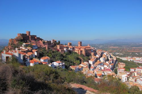 vilafamés castle landscape