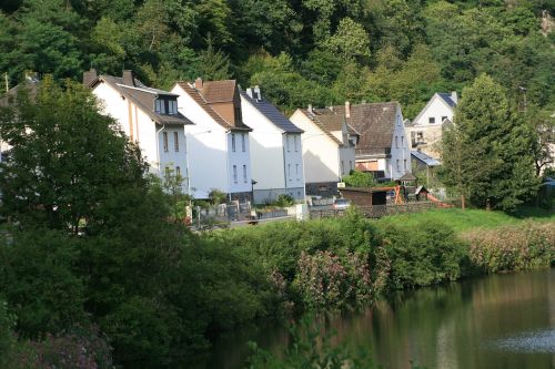 village river bank