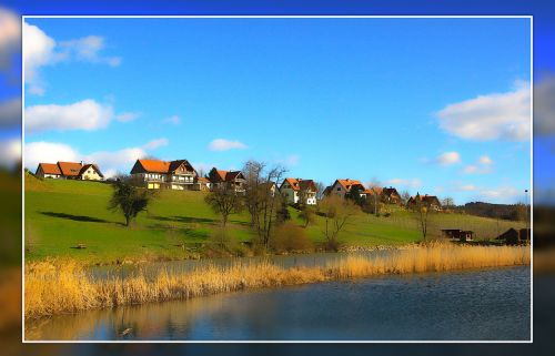 village landscape nature