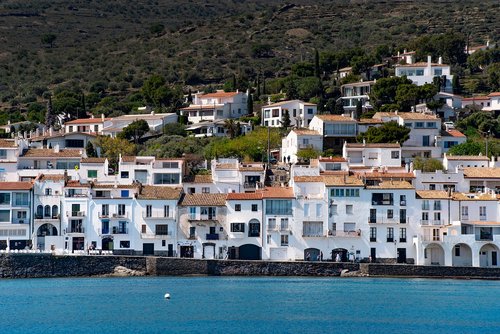 village  sea  mediterranean