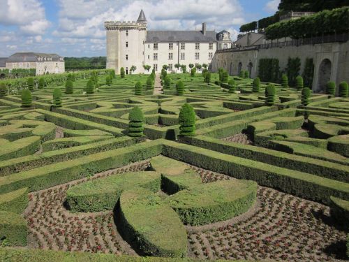 villandry chateau garden