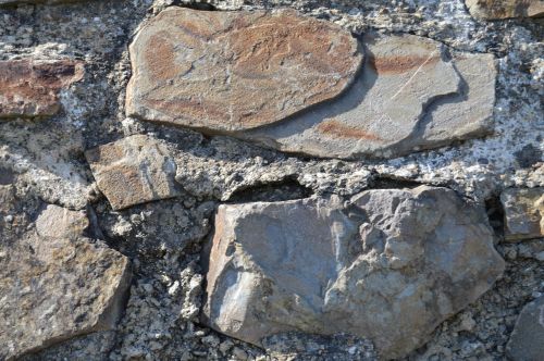 vineyard wall stones