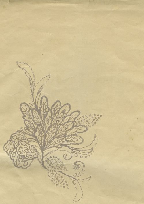 vintage pattern paper