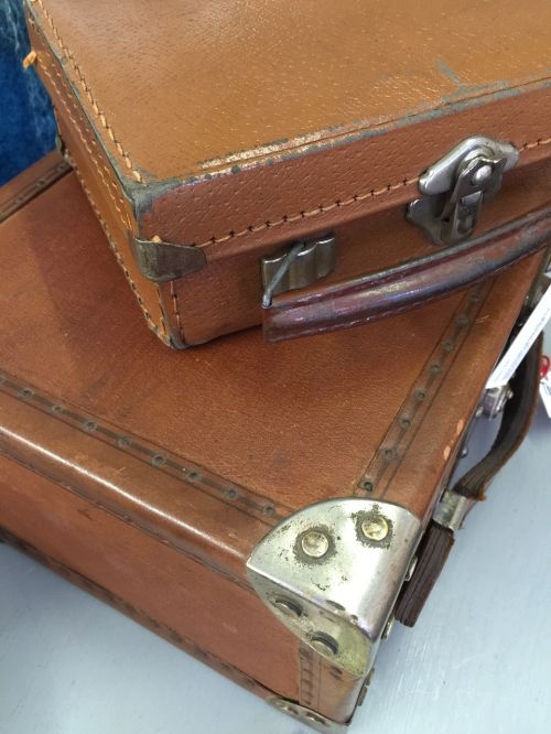 vintage suitcase travel