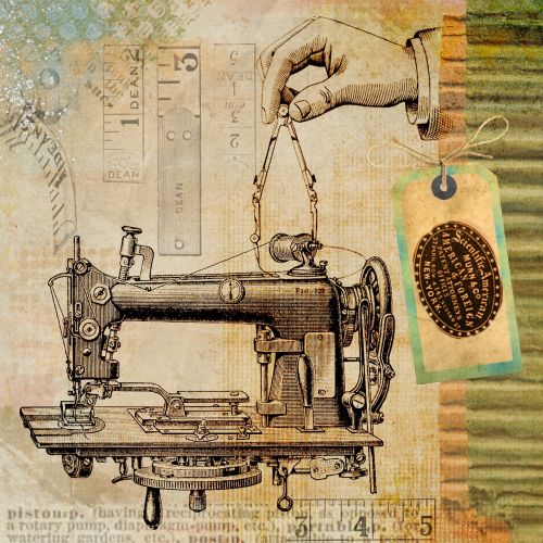 sewing vintage machine