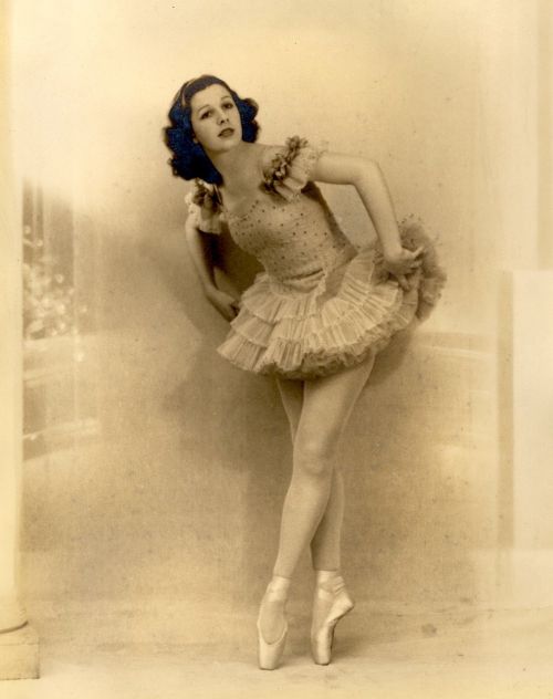 vintage ballerina ballet