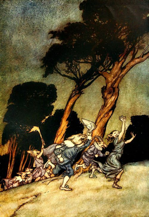 vintage arthur rackham victorian