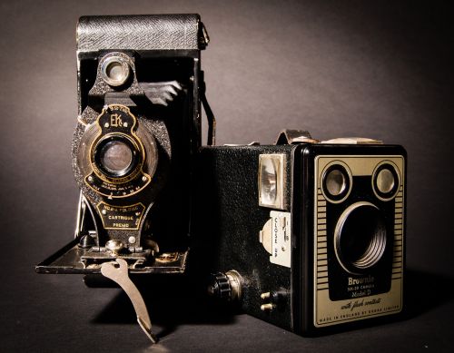 vintage cameras retro