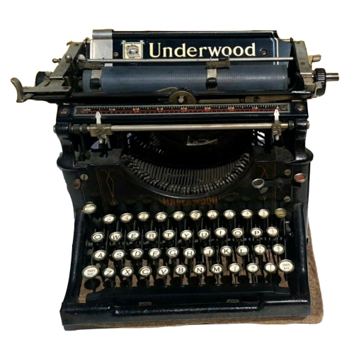 vintage typewriter underwood