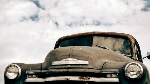 vintage car travel