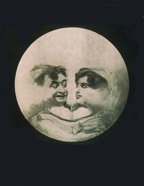 vintage poster moon
