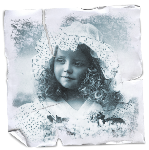 vintage little girl