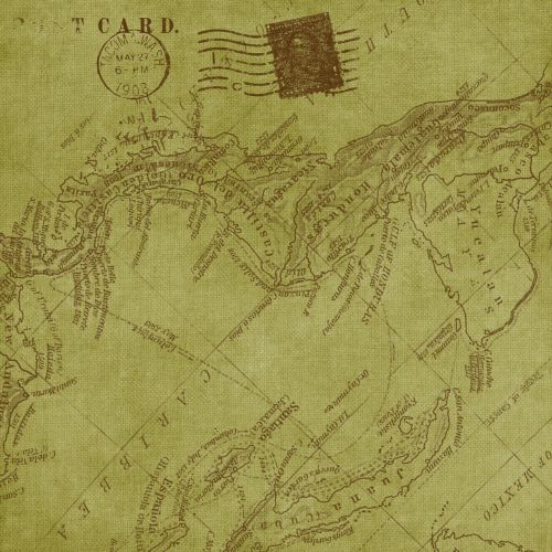 vintage map background