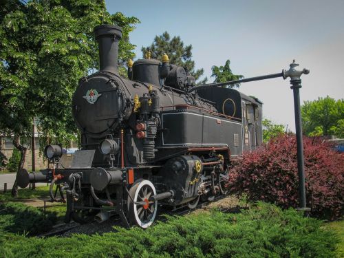 vintage train locomotive