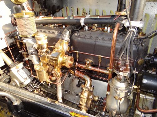 vintage motor engine