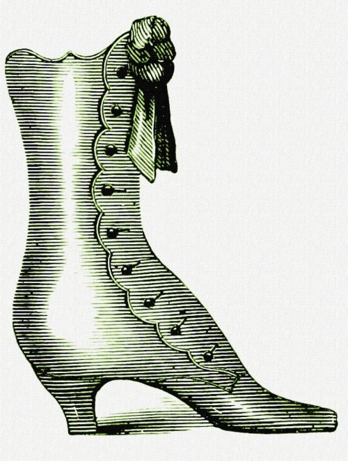 vintage boot shoe