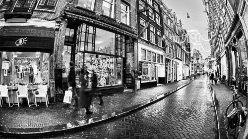 vintage background travel amsterdam