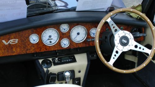 Vintage Car Steering Wheel