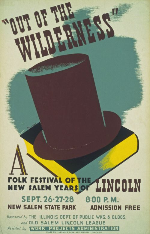 Vintage Folk Festival Poster