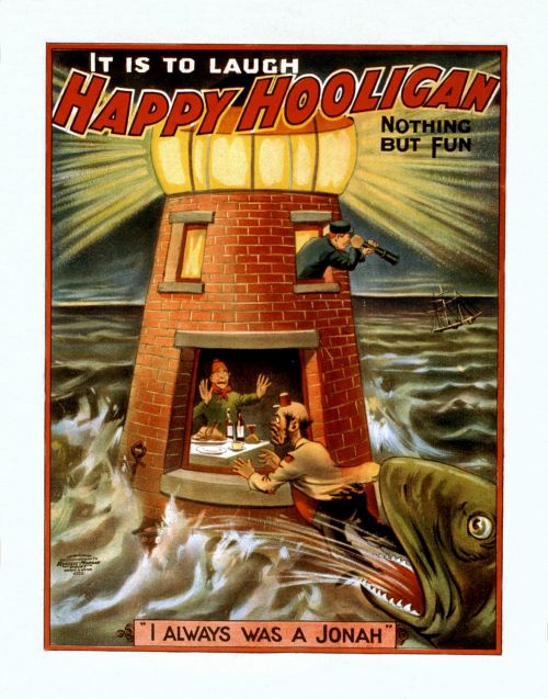 Vintage Happy Hooligan Poster