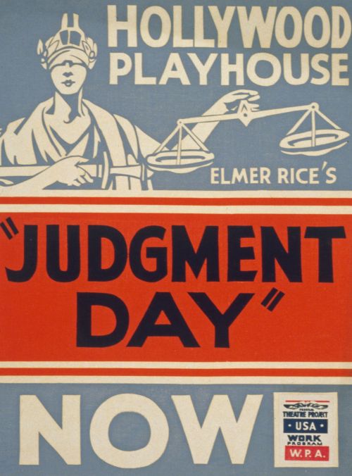 Vintage Hollywood Playhouse Poster