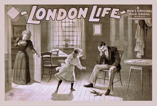 Vintage London Life Poster