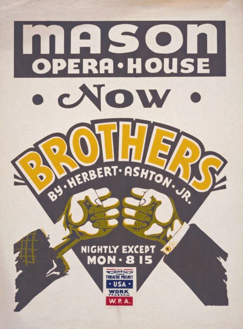 Vintage Opera House Poster