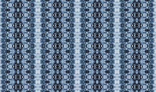 Vintage Pattern In Blue