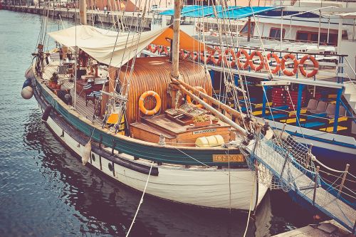 Vintage Sailing Boat