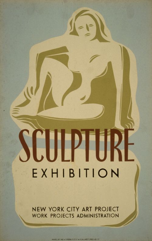 Vintage Sculpture Poster