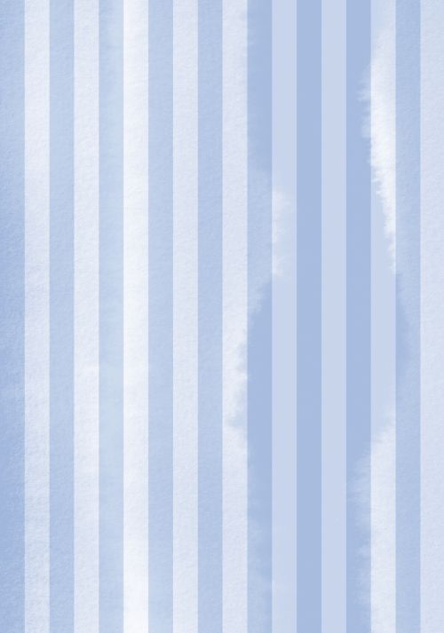 Vintage Stripes Wallpaper Blue